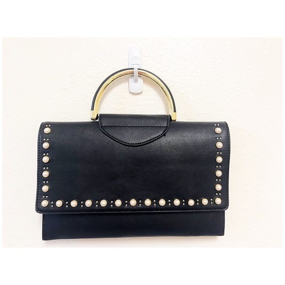 Handbags - Pearl studded hand bag / shoulder bag / cross body